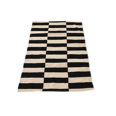 Osbourne Black and White Rug