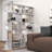 Rufio 62.5" H 27.5" W 5-Tier Manufactured Wood Geometric Bookcase-1204720829