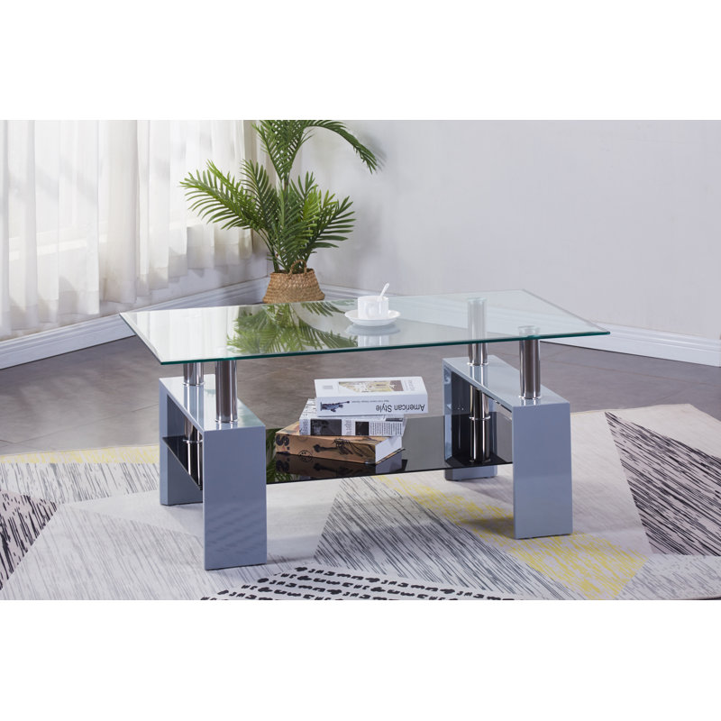 Table basse Cherlin, Gris
