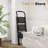 3 Step Ladder, 3 Step Stool For Adults, 3 Step Ladder Folding Step Stool With Cushioned Handle Step Ladder With Wide Anti-Slip Pedal Ergonomic Design,Black