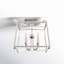 Plafonnier semi-encastré 4 lumières 16 po-673025384