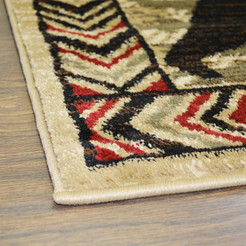 Barr Al Jissah Plaid Indoor Rug, Rectangle 2'3" x 7'7"