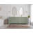 Aberdeen 84'' Double Bathroom Vanity with Quartz Top-94240504-94240502