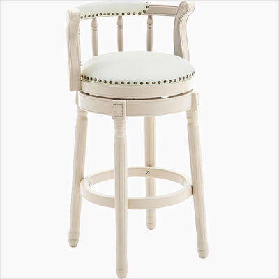Bar Stools Seat Height Leather Wooden Bar Stools1pc