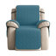 Housse matelassée et réversible pour fauteuil inclinable-50890289-50890887