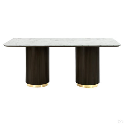 Table de salle à manger en marbre