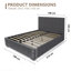 Delvin Upholstered Ottoman Storage Bed-36406151-36406154