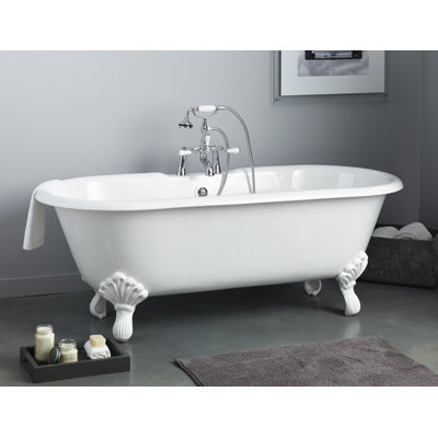 Baignoire de trempage en fonte Kristin 68 "x 31"