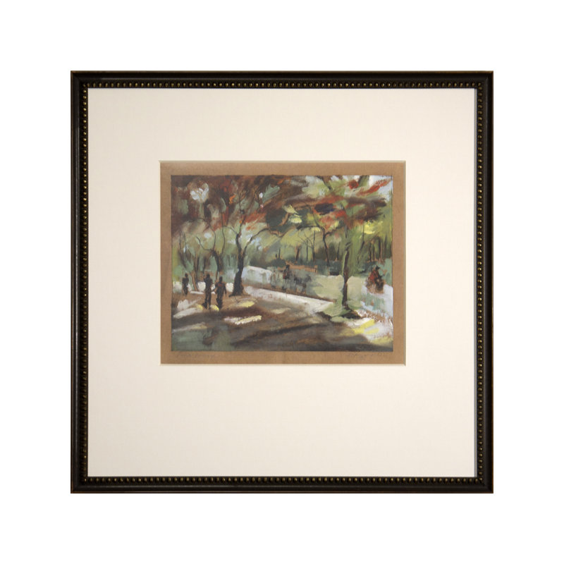 «Park Passage» par Daughdrill - peinture encadrée