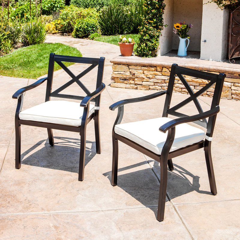 Chaise de patio 2 pièces