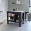 Îlot de cuisine à 3 tablettes Rockaway-667819260