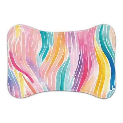Tapis de couleur 1 pièce