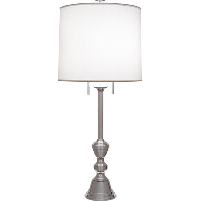 Lampe de table Arthur, Nickel poli