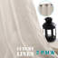 2 panneaux de rideau en lin de couleur unie avec œillets Lyla-311462103-311462092