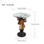 Table d'appoint avec tête de cerf et table d'appoint