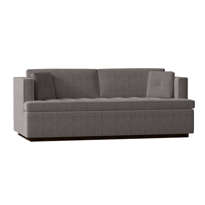 Maxwell Upholstered Sleeper Sofa, Gray, 83" W