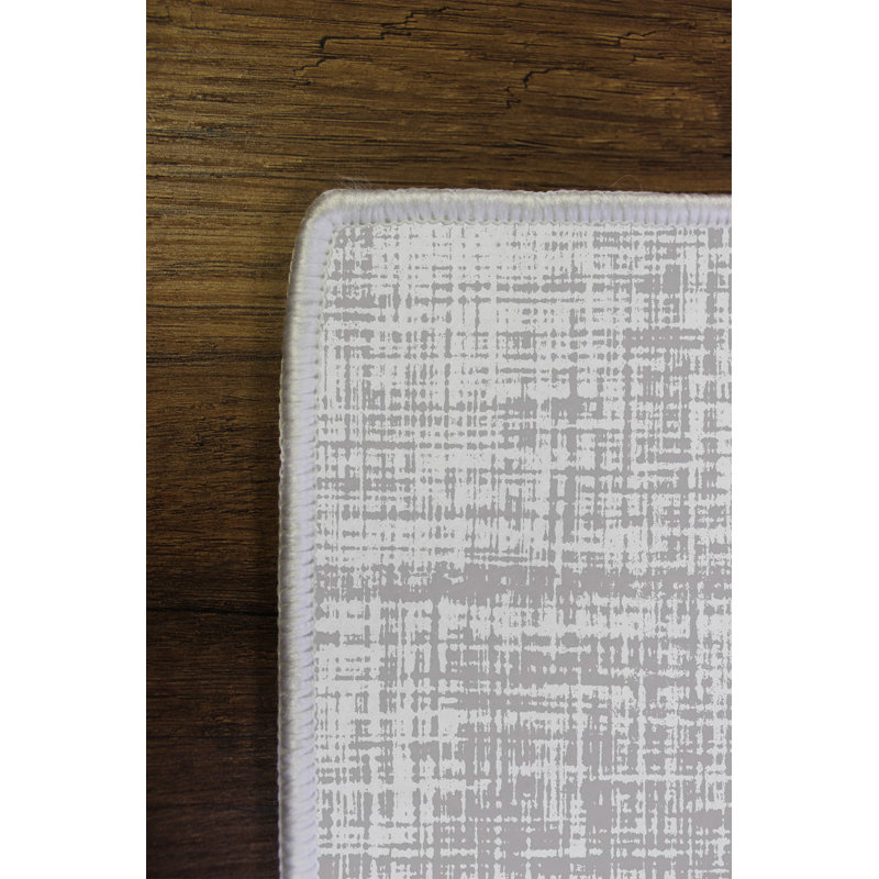 Premium Dark Grey Carpet (23.6 x 39.4 Inches), 100% Polyester, 650 g/m² | Antibacterial, Eco-Friendly, Non-Slip PVC Dot Underside | Machine Washable, Durable, Ideal for Home & Office Spaces
