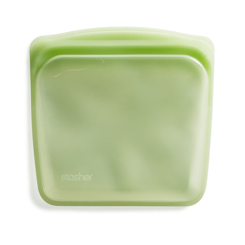 Stasher Sandwich Bag, Green