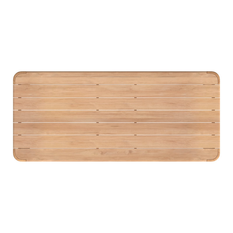 Natural Teak Outdoor Teak Dining Table