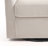 Upholstered Ivory Velvet Swivel Barrel Chair-146180422