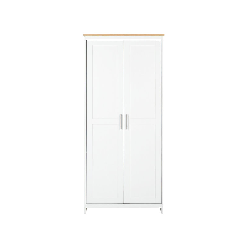 Teo 2 Door Manufactured Wood Wardrobe