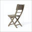 Chaise de salle à manger pliante en bois d'acacia avec finition huilée résistante aux intempéries (ensemble de 2)-130117408