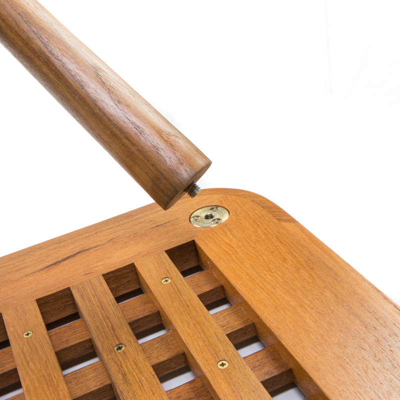 Gayron Solid Wood End Table