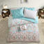 Ensemble complet de literie en polyester TG, Boho Aqua Comfort For Home