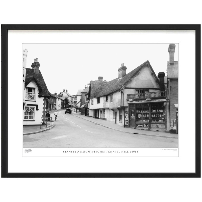 Stansted Mountfitchet, Chapel Hill C1965 by Francis Frith - Single Picture Frame Print, 40cm H x 50cm W x 2.3cm D