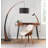 Palmona Upholstered Side Chair with Bent Wood Legs-307632133-388549178