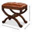 Empire Leather Accent Stool