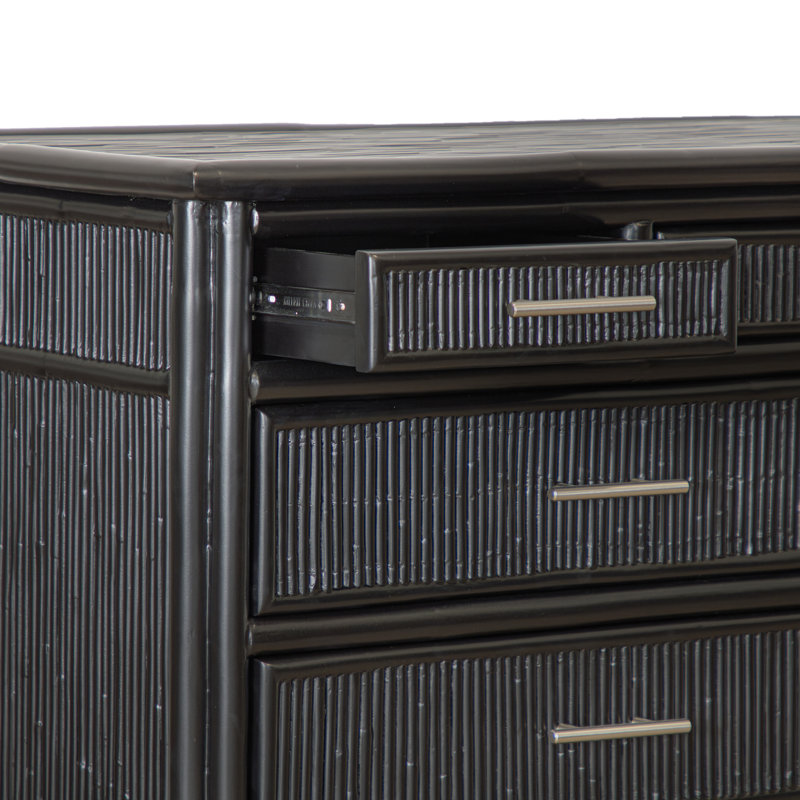 Bermuda 9 - Drawer Dresser, Black