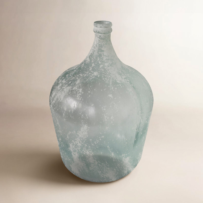 Handmade Iron Decorative Bottle, 21.9" H x 14.3" W x 14.3" D