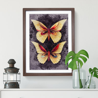 Butterflies in Watercolour No.4 - Wall Art