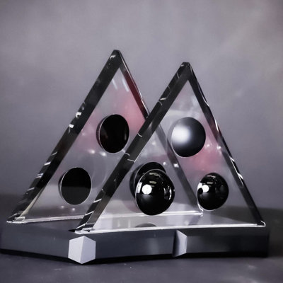 Porte-serviettes en cristal