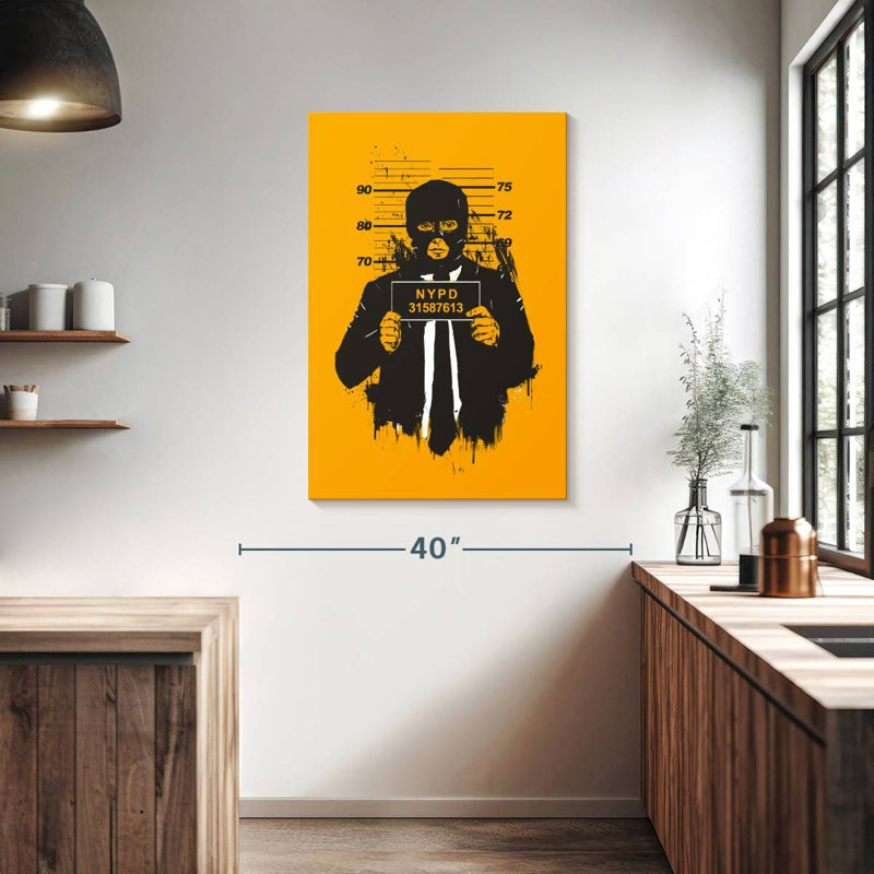 Leisha NYPD Print, 39" H x 26" W