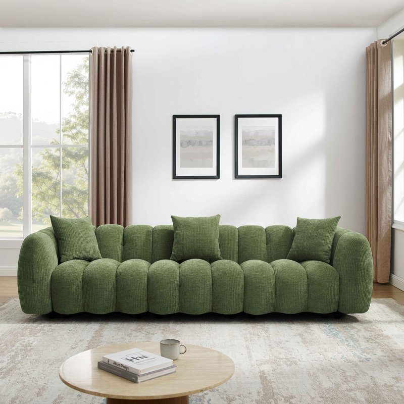 Canapé de style Winnie d'Ollis Minimore, Vert
