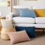 Housse et insert de coussin rectangulaire Kamila-680543749