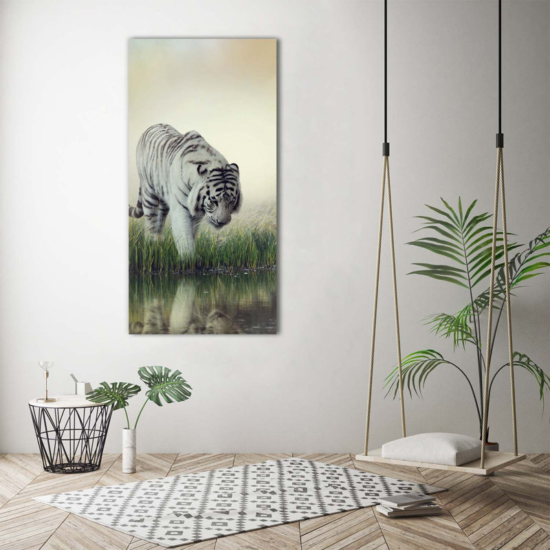 White Tiger - Wrapped Canvas Print