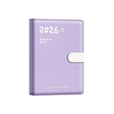 Cahier papier 2026 Planner Cahier épais Fermeture magnétique