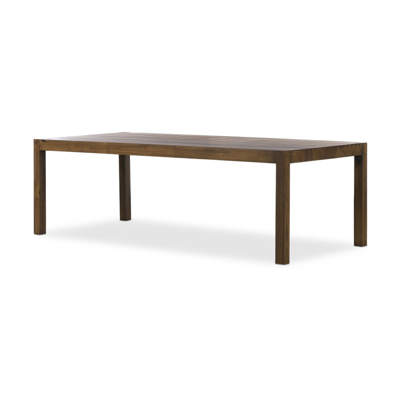 Isador Solid Wood Dining Table, Dry Wash Poplar, 30" H x 96" L x 42" W