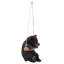 Ours noir suspendu