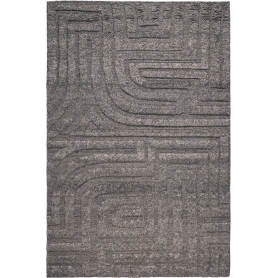 Folk Slate Area Rug