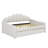 Fully Padded Full-Sized Daybed Frame With Elegant Shallow Curved Backrest-824645219