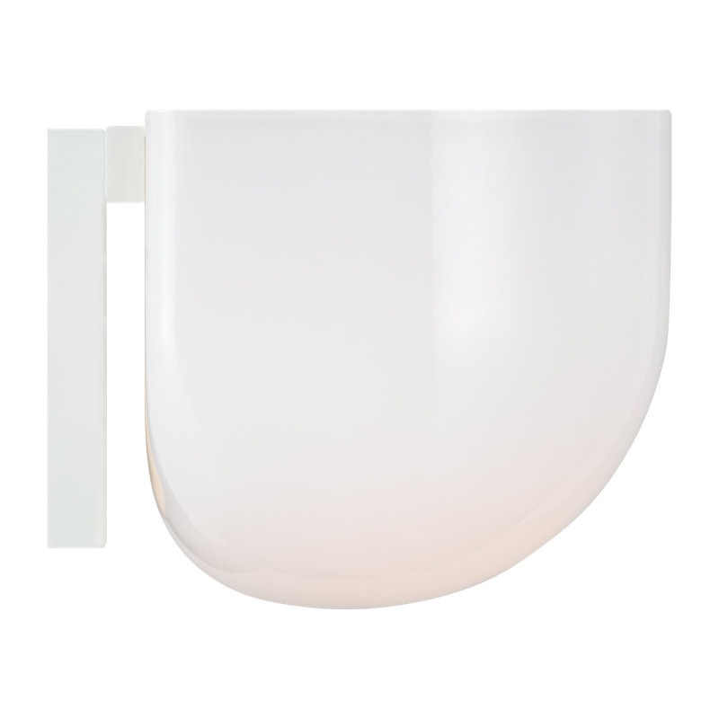 Cheverny 1 - Light Bath Sconce, Matte White