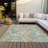 Kinslee Washable Paisley Indoor / Outdoor Rug-1948920221