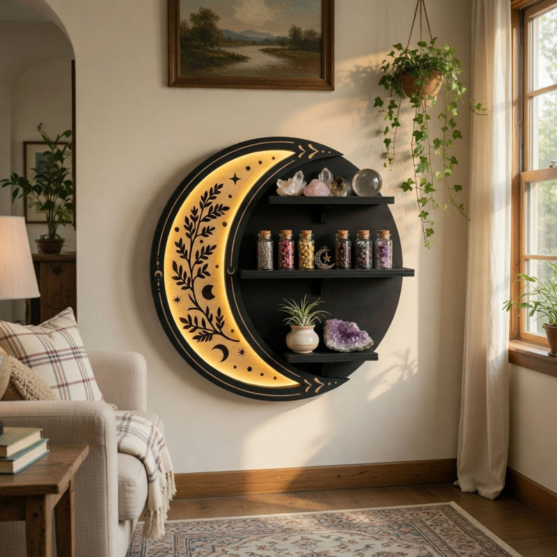 Tablette murale Crescent Moon
