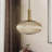 Luminaire suspendu en laiton 1 lumière Salicia-2930044