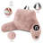 Faux Fur Reading Backrest Pillow-108989344