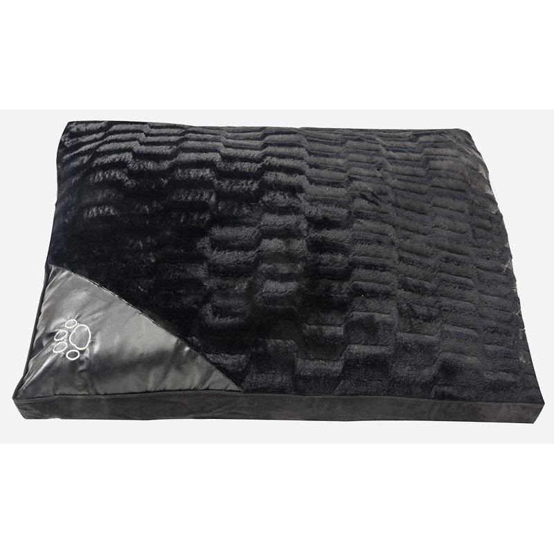 Polyester Pet Bed, Black